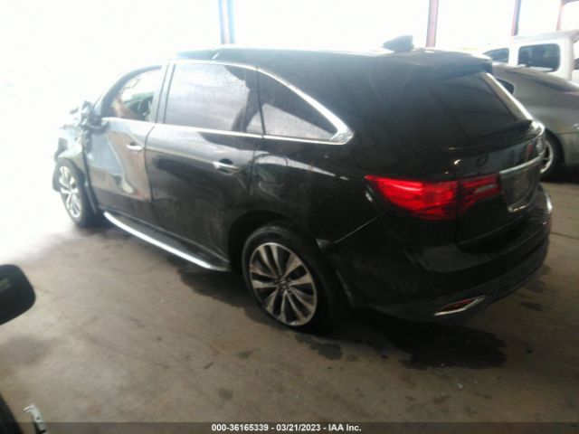 5FRYD3H60FB004785 Acura Mdx Tech/entertainment Pkg