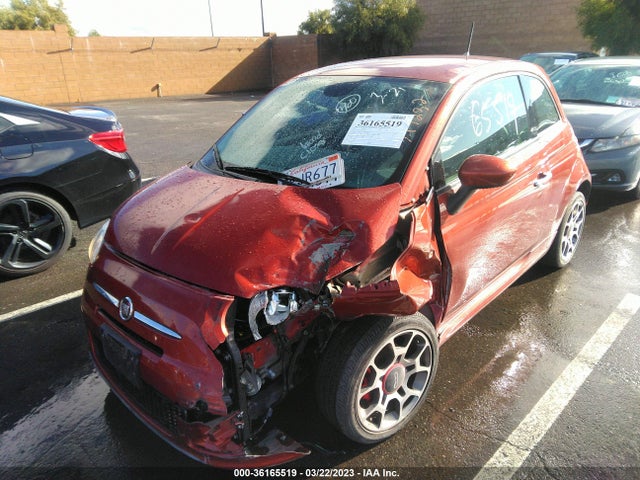 Fiat 500 SPORT 2015 3C3CFFBR8FT609900 Image 2