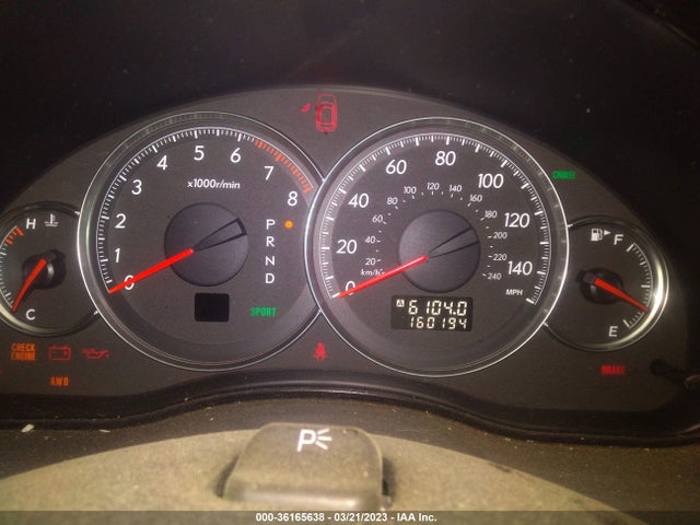2009 SUBARU LEGACY SPECIAL EDITION VIN: 4S3BL616897218844
