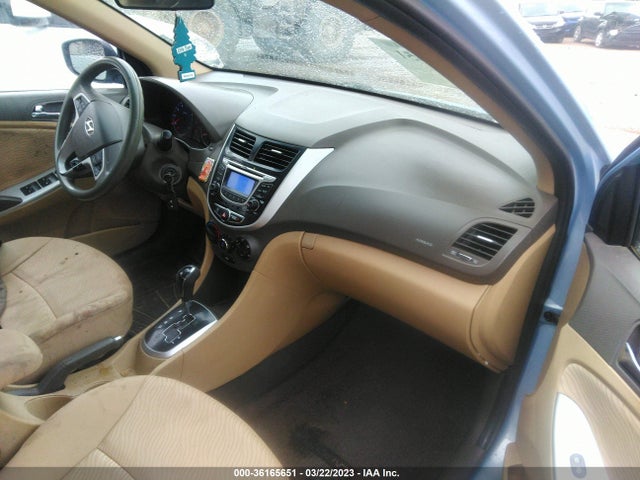 2013 HYUNDAI ACCENT GLS VIN: KMHCU4AE4DU576798