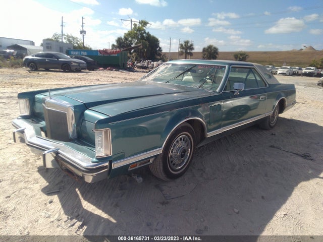 1979 LINCOLN CONTINENTAL VIN: 9Y89S679281