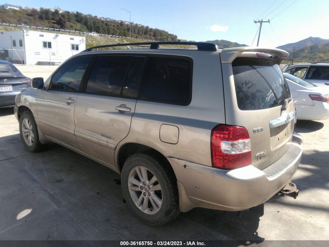 2007 TOYOTA HIGHLANDER HYBRID W/3RD ROW/LIMITED W VIN: JTEEW21AX70039983