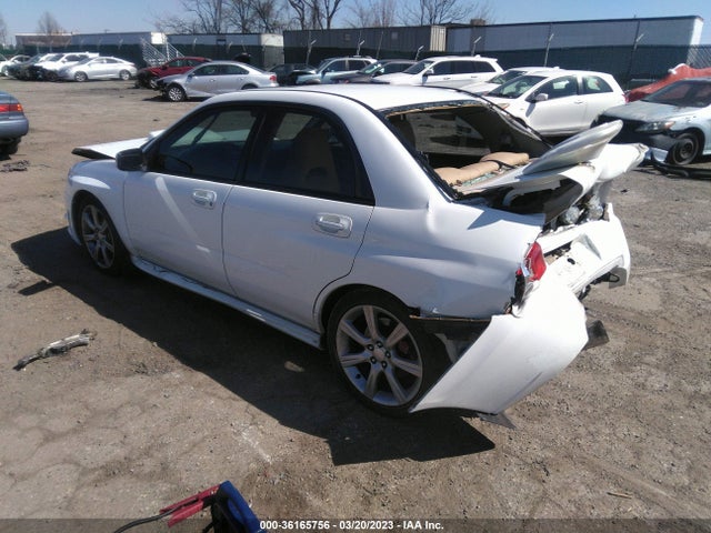 2006 SUBARU IMPREZA SEDAN WRX LIMITED VIN: JF1GD79636G510884