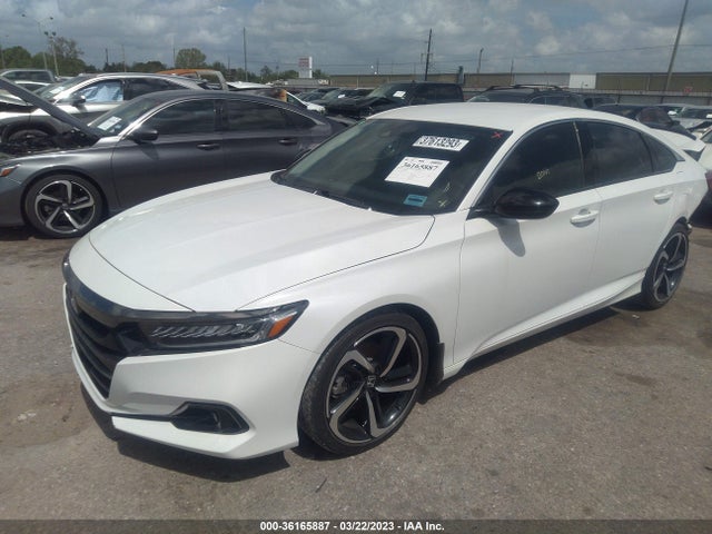 2021 HONDA ACCORD SEDAN SPORT SE VIN: 1HGCV1F45MA069671