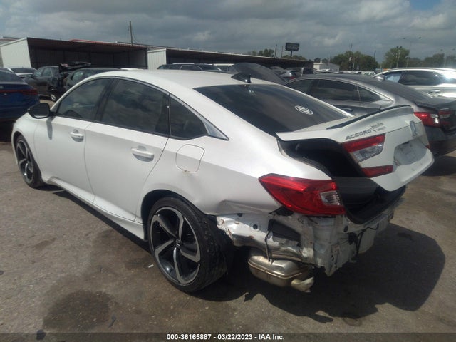 2021 HONDA ACCORD SEDAN SPORT SE VIN: 1HGCV1F45MA069671