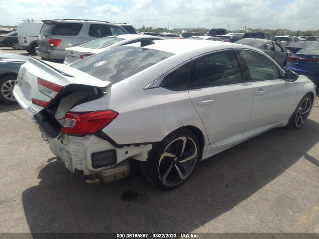 2021 HONDA ACCORD SEDAN SPORT SE VIN: 1HGCV1F45MA069671