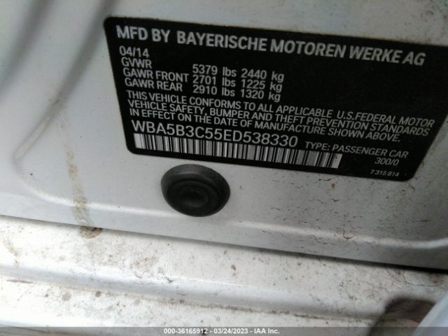 WBA5B3C55ED538330 BMW 5 Series 535i Xdrive