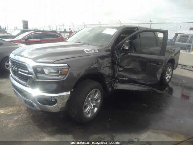 RAM 1500 Lone Star 2021 1C6RREFT8MN574731 Image 2