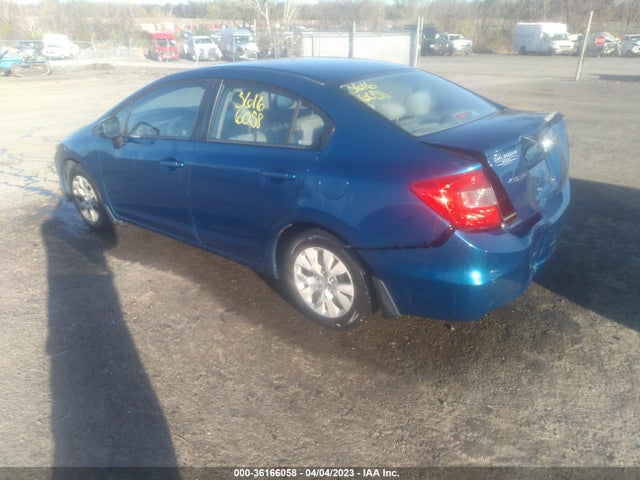 2012 HONDA CIVIC SDN LX VIN: 19XFB2F5XCE050340
