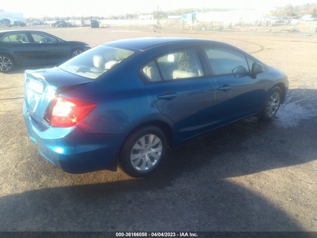 2012 HONDA CIVIC SDN LX VIN: 19XFB2F5XCE050340