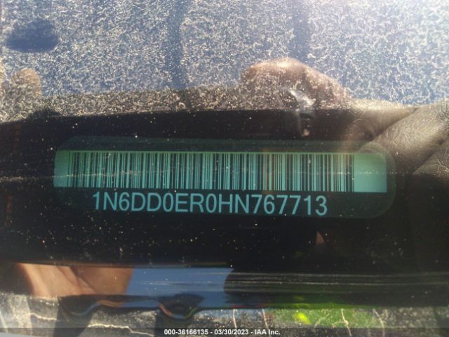 1N6DD0ER0HN767713 Nissan Frontier Sv V6