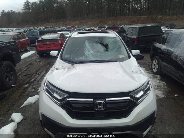 2022 HONDA CR-V HYBRID TOURING VIN: 5J6RT6H91NL044447