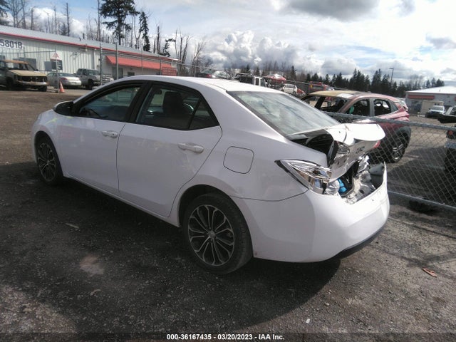 2016 TOYOTA COROLLA L/LE/S/S PLUS/LE PLUS VIN: 2T1BURHE5GC502598