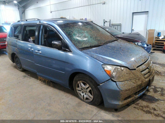 2005 HONDA ODYSSEY EX-L VIN: 5FNRL38715B097512