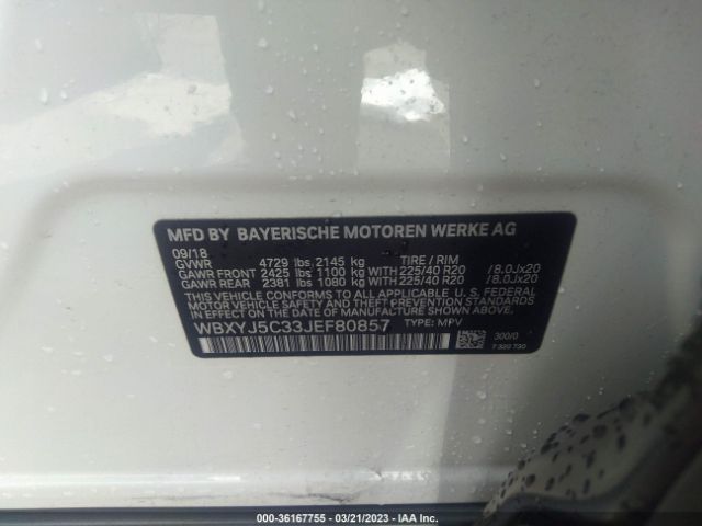 WBXYJ5C33JEF80857 BMW X2 Xdrive28i