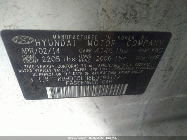 Hyundai ELANTRA GT 2014 KMHD35LH8EU194117 Image 10