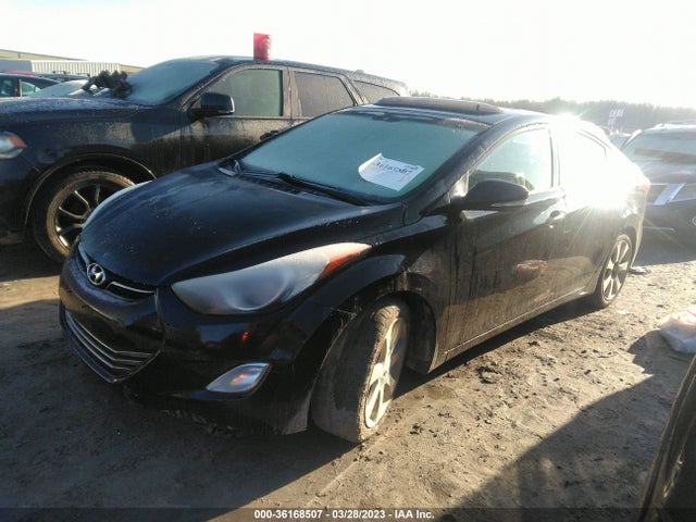2013 HYUNDAI ELANTRA LIMITED PZEV VIN: 5NPDH4AEXDH367735