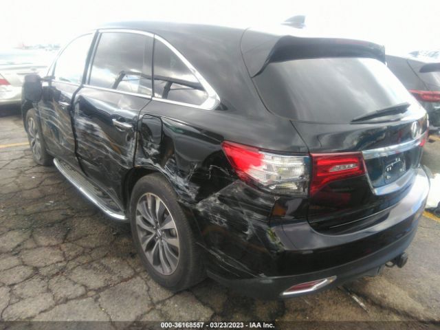 5FRYD4H48GB020707 Acura Mdx W/tech/w/tech