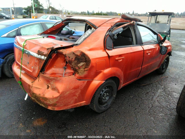 2008 CHEVROLET AVEO LS VIN: KL1TD56648B106937