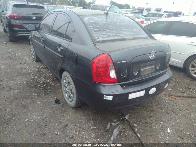 2008 HYUNDAI ACCENT GLS VIN: KMHCN46C68U232559