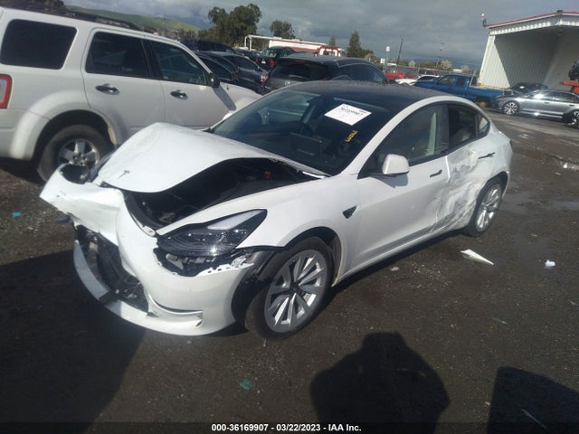 Tesla Model 3 Long Range 2022 5YJ3E1EB6NF298934 Image 2