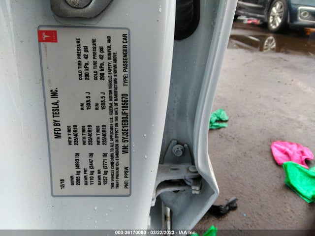 Tesla Model 3 Long Range 2018 5YJ3E1EB0JF185670 Image 10