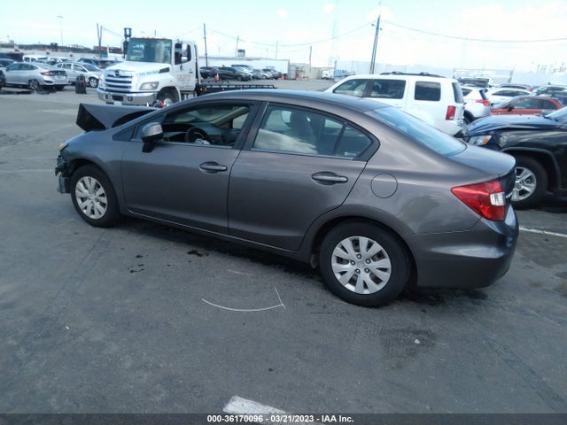 2012 HONDA CIVIC SDN LX VIN: 19XFB2F5XCE309960