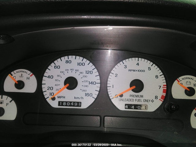 1997 FORD MUSTANG COBRA VIN: 1FALP47V6VF176059