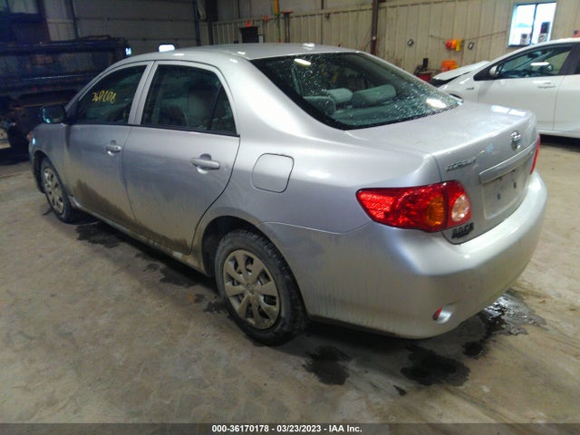 2009 TOYOTA COROLLA BA VIN: 2T1BU40E89C135018