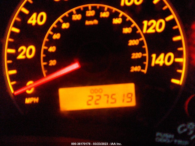 2009 TOYOTA COROLLA BA VIN: 2T1BU40E89C135018