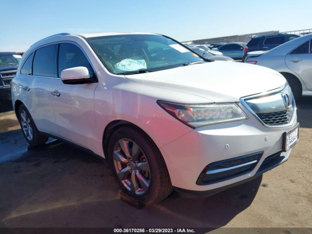 5FRYD3H80EB012949 Acura Mdx Advance/entertainment Pkg