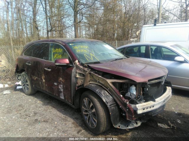 5FRYD3H40EB014231 Acura Mdx Tech Pkg