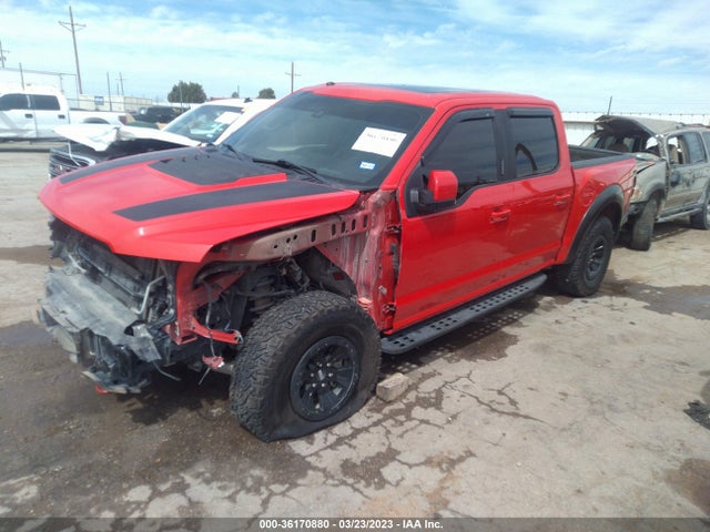 2018 FORD F-150 RAPTOR VIN: 1FTFW1RG9JFA46942