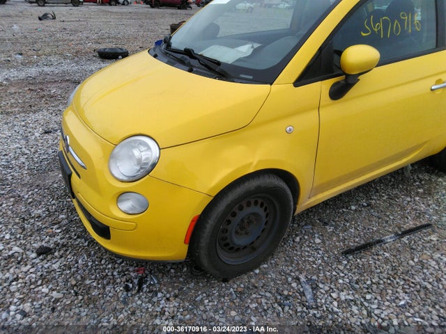 2012 FIAT 500 POP VIN: 3C3CFFAR7CT127903