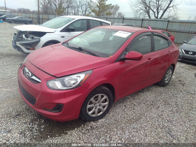 2014 HYUNDAI ACCENT GLS VIN: KMHCT4AE1EU733515