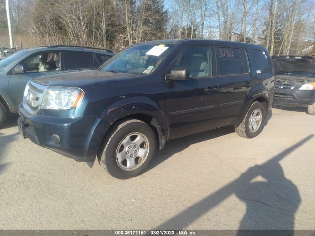 2010 HONDA PILOT LX VIN: 5FNYF4H27AB003091