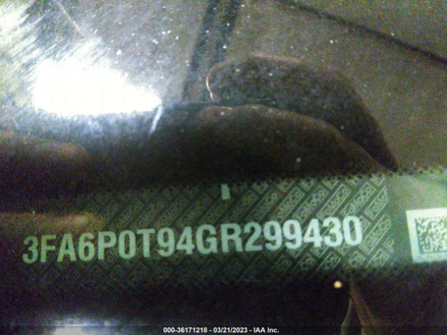 3FA6P0T94GR299430 Ford FUSION SE