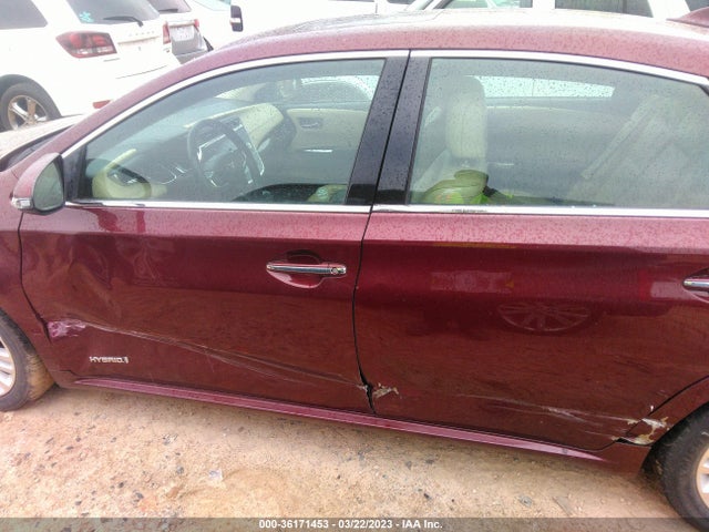 2014 TOYOTA AVALON HYBRID LIMITED/XLE TOURING VIN: 4T1BD1EB7EU027091