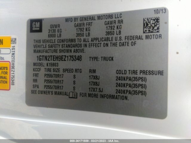 1GTN2TEH9EZ175348 GMC SIERRA 1500