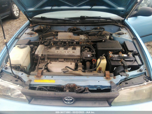 1993 TOYOTA COROLLA DX VIN: JT2AE09W4P0016234
