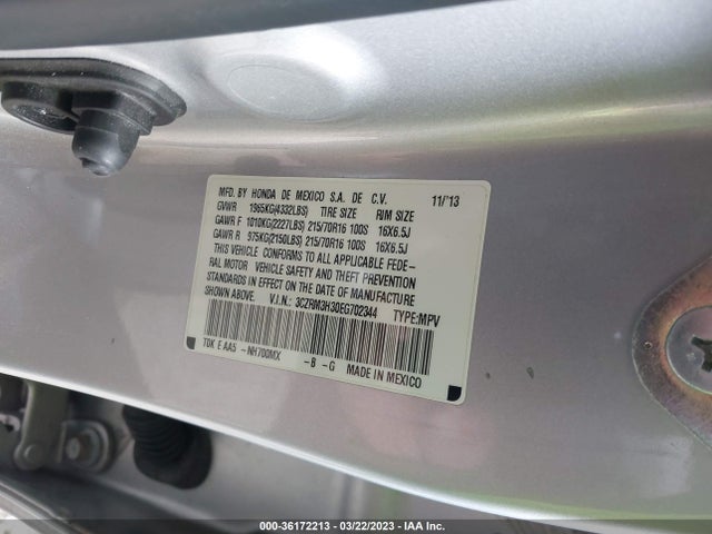 Honda CR-V LX 2014 3CZRM3H30EG702344 Image 9