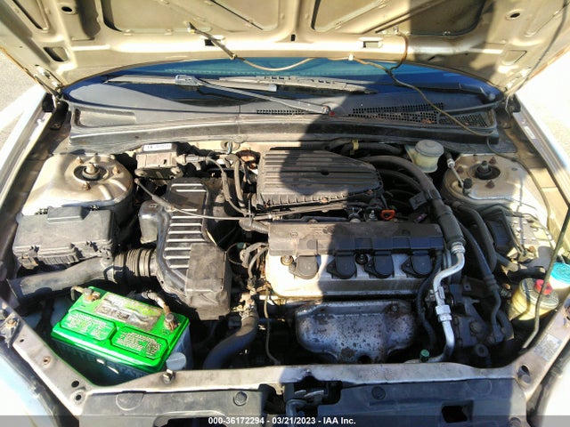 2002 HONDA CIVIC EX VIN: 1HGEM22902L008698