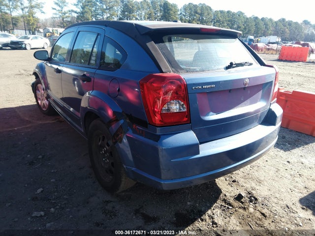 2007 DODGE CALIBER SXT VIN: 1B3HB48B57D305119