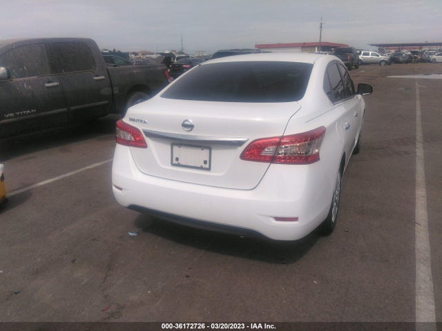 2015 NISSAN SENTRA S VIN: 3N1AB7AP1FY335658