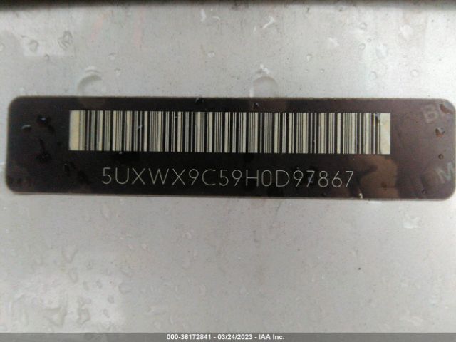 5UXWX9C59H0D97867 BMW X3 Xdrive28i
