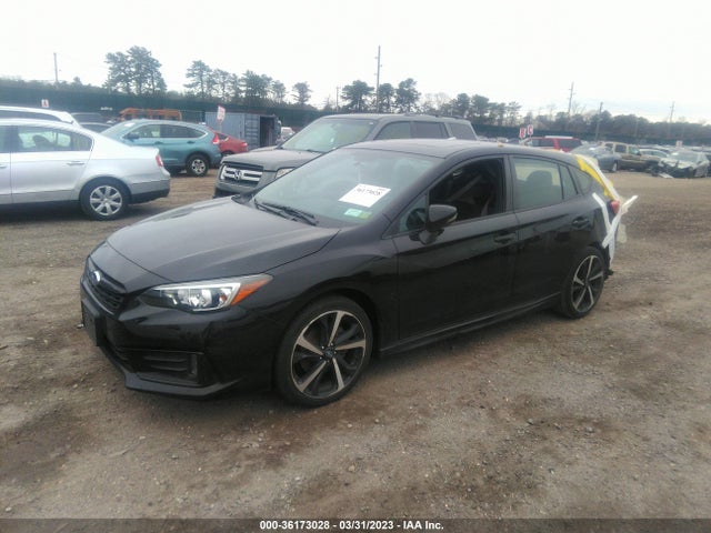 2021 SUBARU IMPREZA SPORT VIN: 4S3GTAM69M3703188