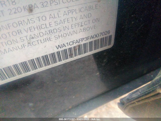 WA1CFAFP3FA007026 Audi Q5 PREMIUM