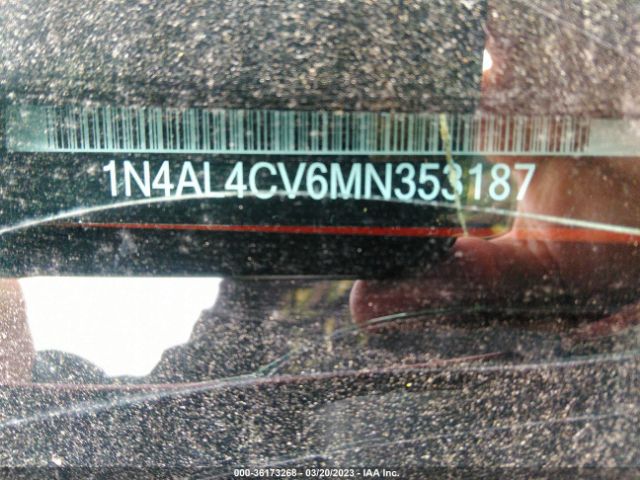 1N4AL4CV6MN353187 Nissan Altima 2.0 Sr