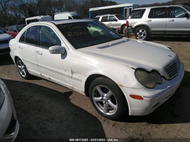 2002 MERCEDES-BENZ C-CLASS BASE (M6) VIN: WDBRF61JX2F225881
