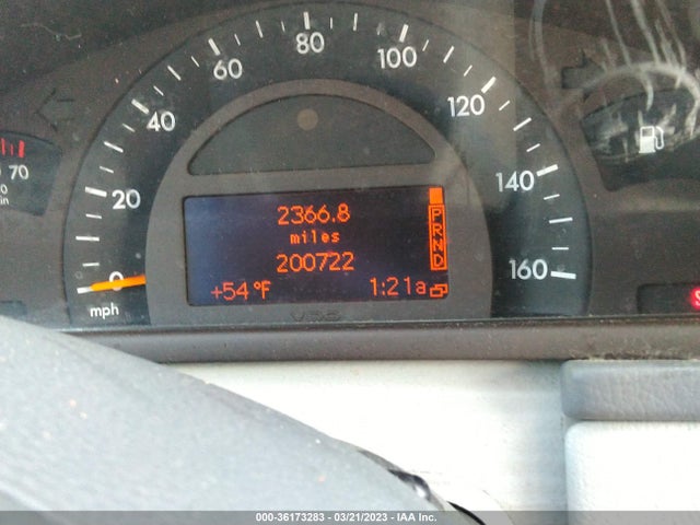2002 MERCEDES-BENZ C-CLASS BASE (M6) VIN: WDBRF61JX2F225881